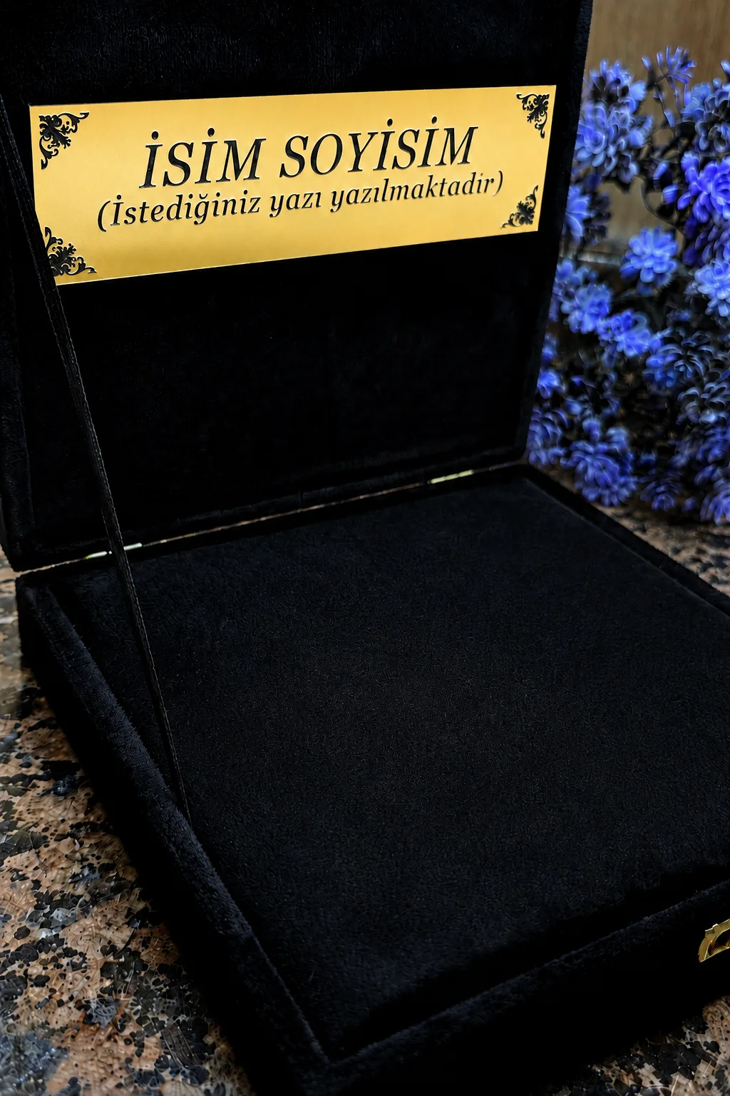 KADİFE Tesbih KUTUSU, Kolye Aksesuar Hediye Kutusu